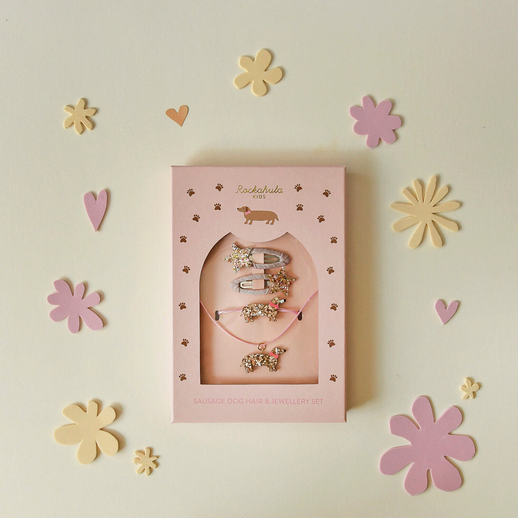 Set Joyas Sausage Dog