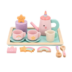 Set de Té madera Magic World