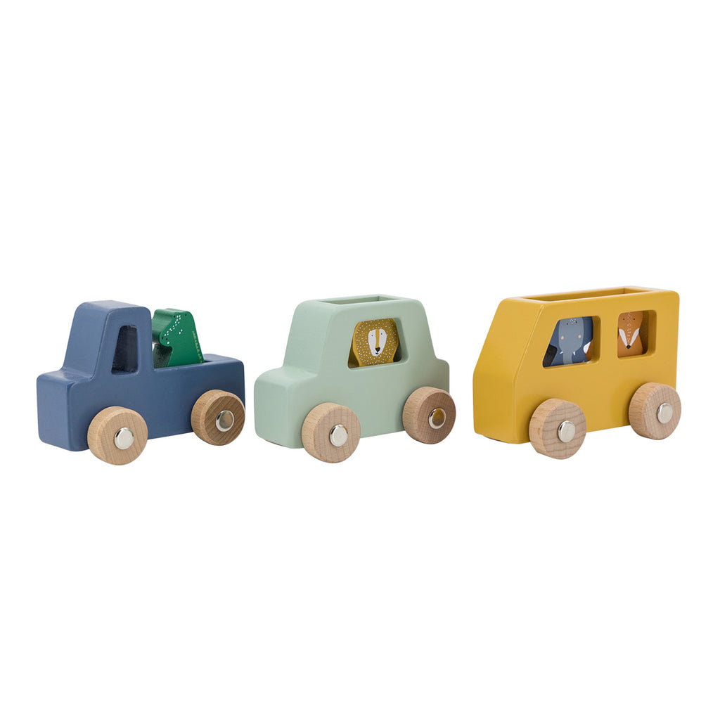 Set de coches de animales