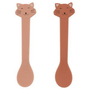 Set 2 cucharas Silicona Cat