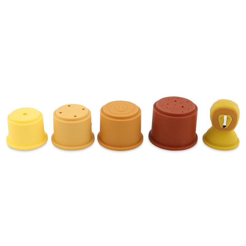 Cubos apilables silicona Lion