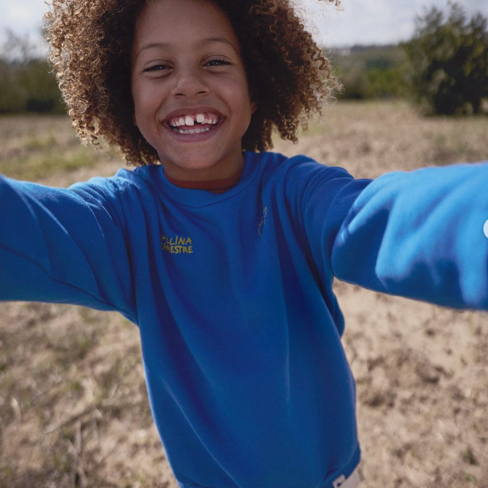 Sudadera Candela azul