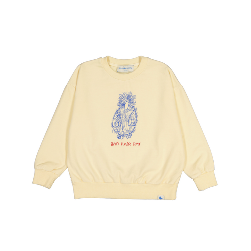 Sudadera amarilla Hair