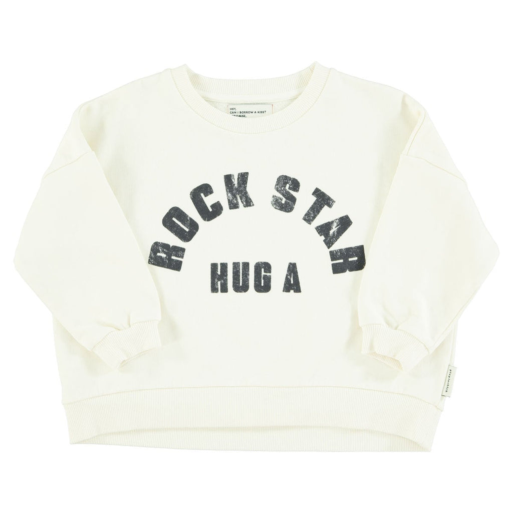 Sudadera Ecru Rock Star