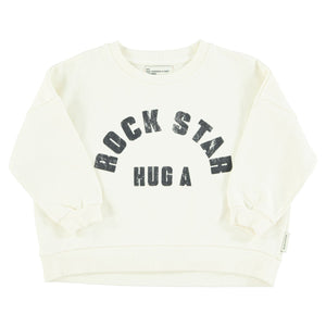 Sudadera Ecru Rock Star