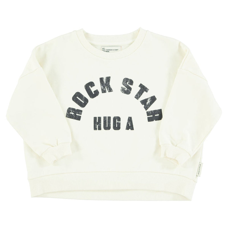 Sudadera Ecru Rock Star