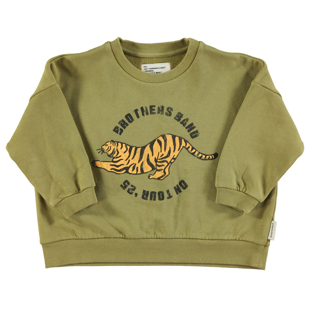 Sudadera Olive Tiger print