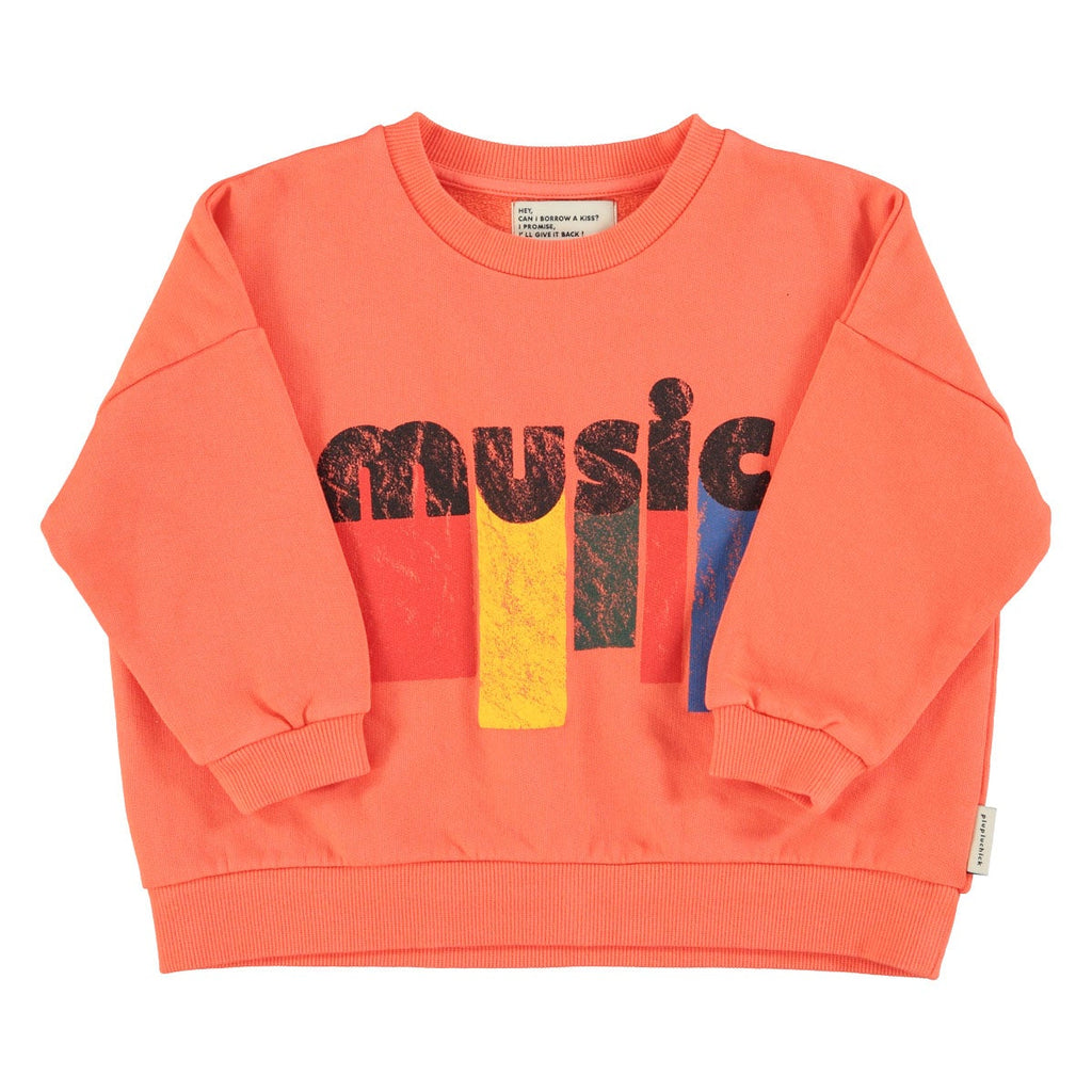 Sudadera Orange Music print