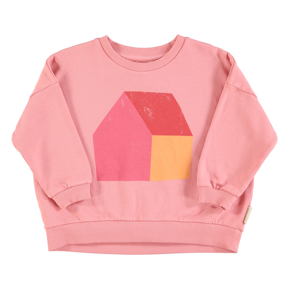 Sudadera Pink House multicolor