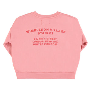 Sudadera Pink House multicolor