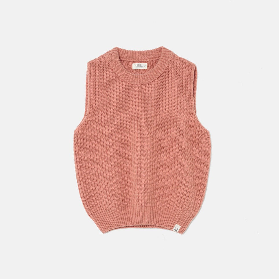 Chaleco soft tricot pink Tatum