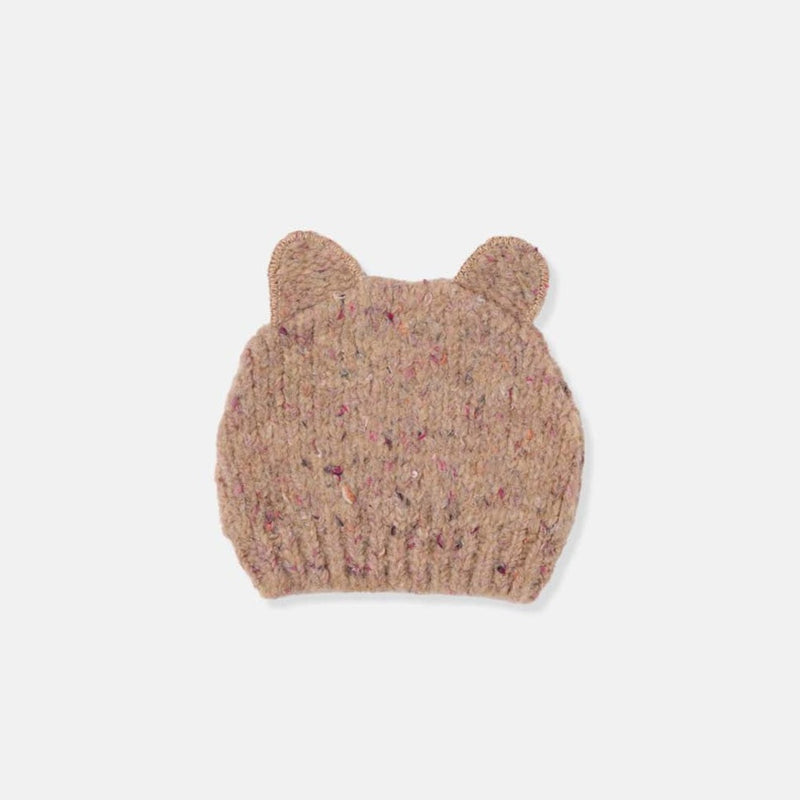 Gorro tricot Tedy Grey Pink