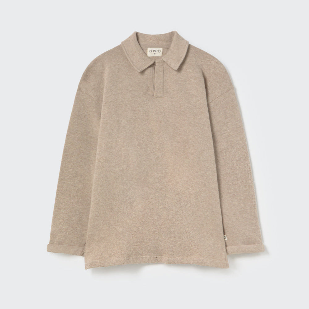 Jersey Timork soft knit stone