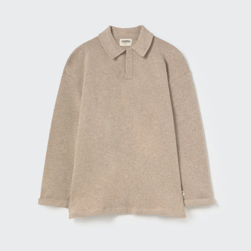 Jersey Timork soft knit stone