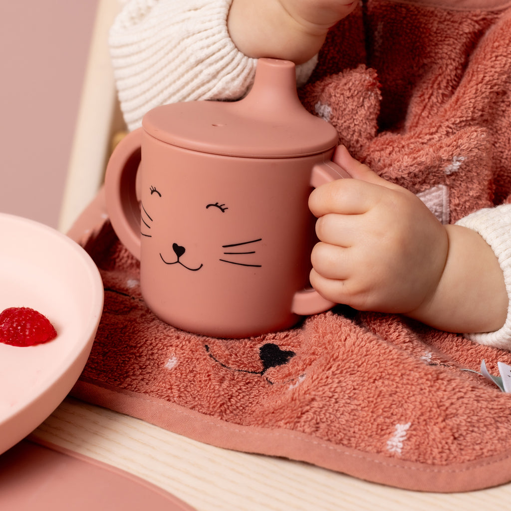 Taza Aprendizaje de Silicona Cat