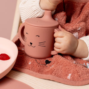 Taza Aprendizaje de Silicona Cat