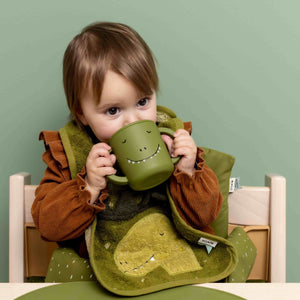 Taza Aprendizaje de Silicona Dino