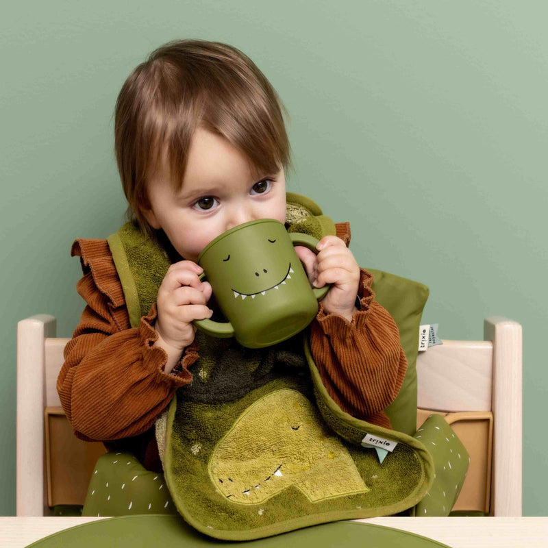 Taza Aprendizaje de Silicona Dino