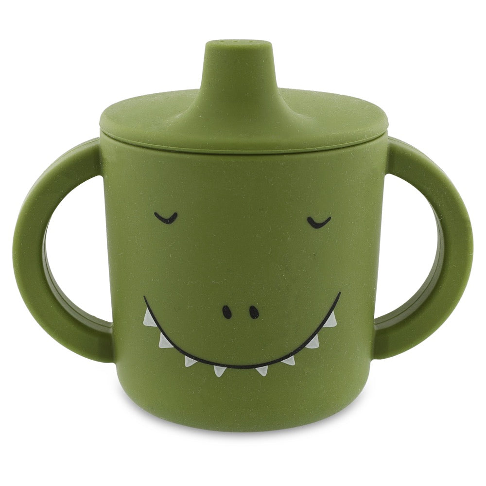 Taza Aprendizaje de Silicona Dino