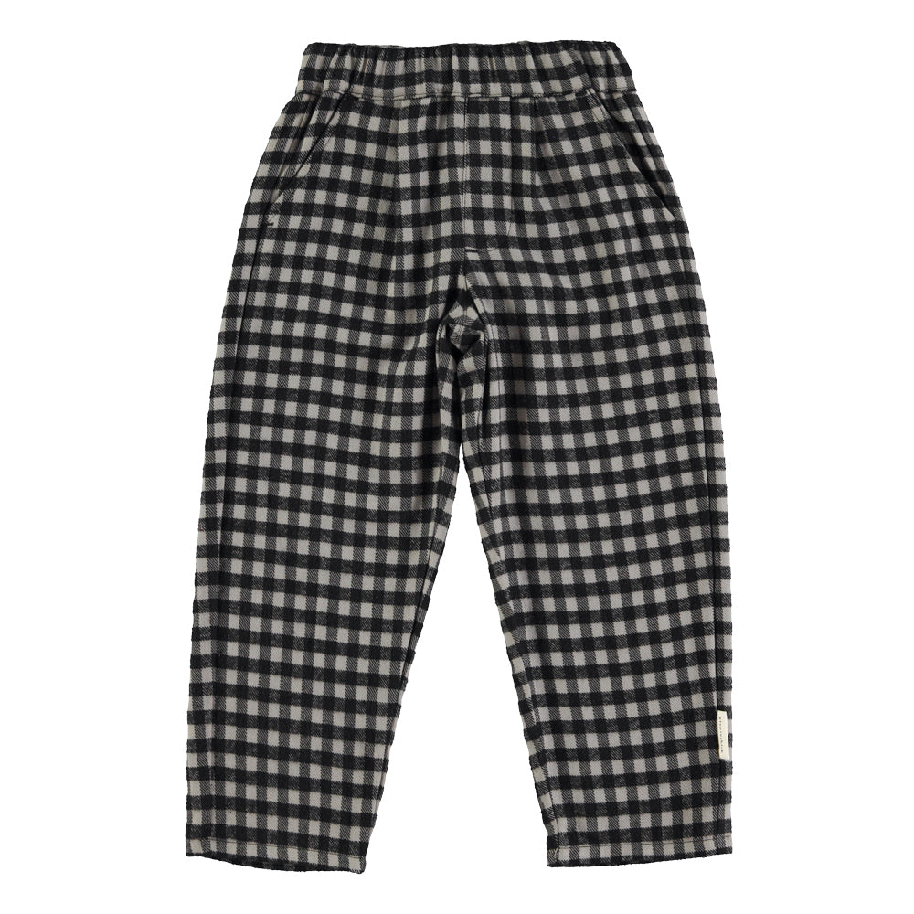 Pantalón franela Vichy black&grey