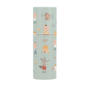 Tubo 12 lápices Three Little Pigs