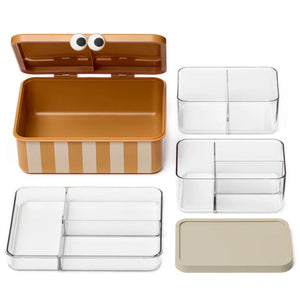 Caja Bento con bandejas extraibles Mustard