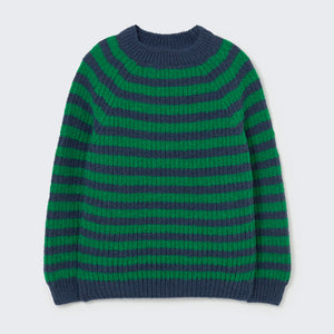 Jersey Vigo tricot grass-navy