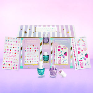 My Beauty House Set 2 esmaltes + stickers