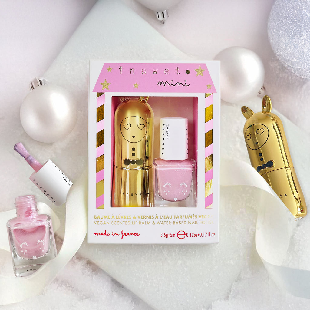 Set labial + esmalte de uñas Cheesecake