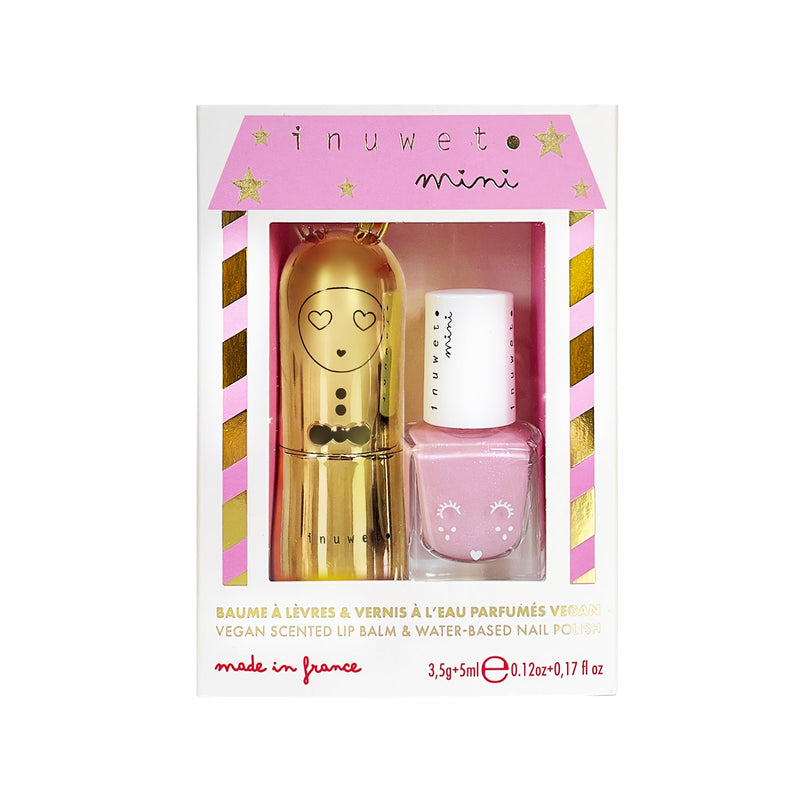 Set labial + esmalte de uñas Cheesecake