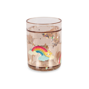 Vaso Glitter Arco Iris