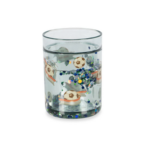 Vaso Glitter Coches