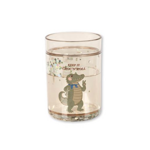 Vaso Glitter Crocodile