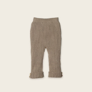 Legging canalé Miller Cocoa