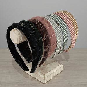 Diadema Gruesa o Velvet Santo Planazo