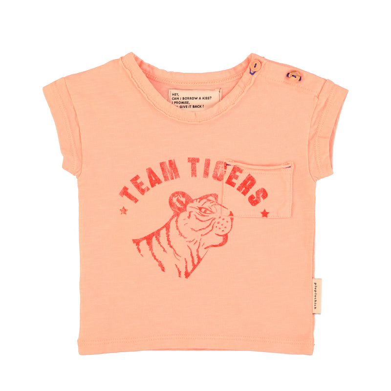 Camiseta baby Tiger Pink