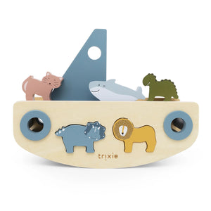 Velero madera clasificador animales