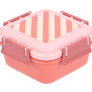 Caja almuerzo Grande Stripes Blush