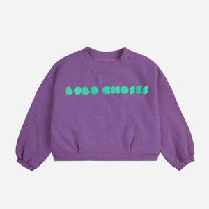 Sudadera Crop Bolder purple