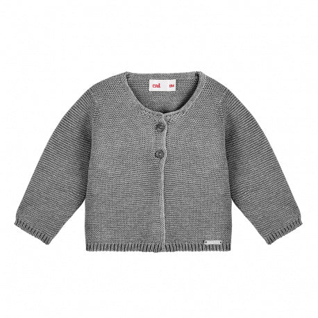 Jersey punto bobo gris