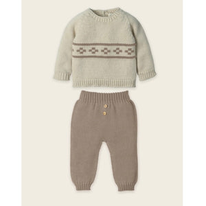 Conjunto Jersey+Pantalón Kohen cocoa