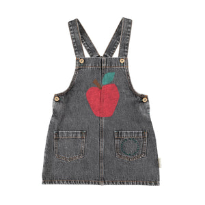 Vestido Peto black denim Apple