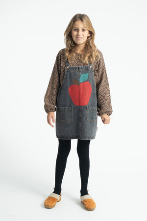 Vestido Peto black denim Apple