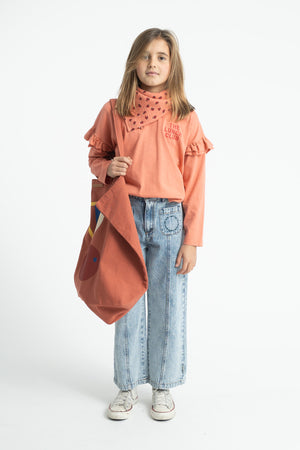 Pantalón Flared Blue Denim