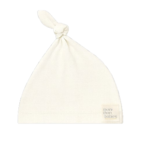 Gorrito nudo Canalé blanco