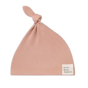 Gorrito nudo Canalé rosa