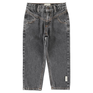 Pantalón Mom Fit Black Denim