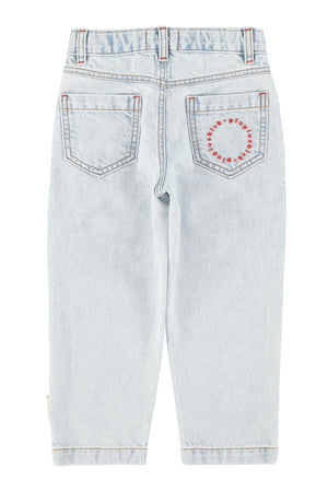 Pantalón Mom Fit Blue denim