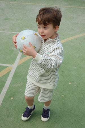 Shorts Stripes felpa