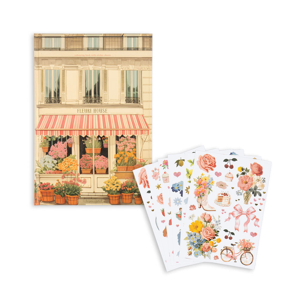 Libreta House of Painting con stickers